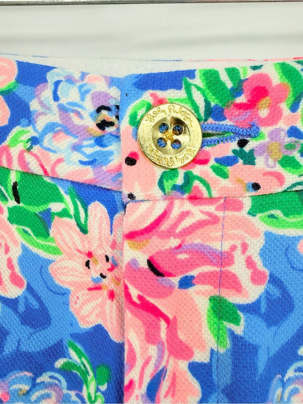 Lilly Pulitzer Buttercup Knit Scallop Shorts NWT Spring In Your Step Sz 6 Floral - Picture 3 of 13